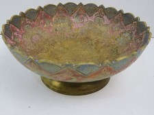 Centrotavola in OTTONE INCISO