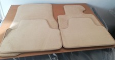 99992358634 SET 4 TAPPETI IN MOQUETTE col. BEIGE -ORIGINALI- BMW Serie 4 F33 