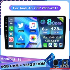 6GB+128GB For Audi A3 2 8P