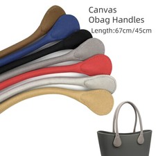 Nuovo 2pcs lungo corto rotondo tela maniglie cinturine per Obag maniglie O bag