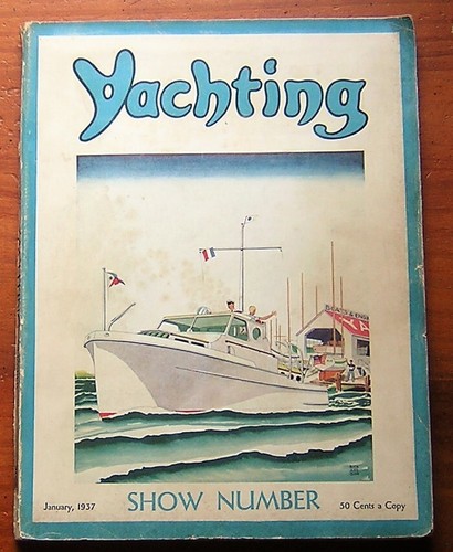 Yachting magazine january 1937 - yachting,