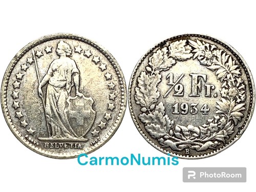 Svizzera franco 1934 - 1/2,