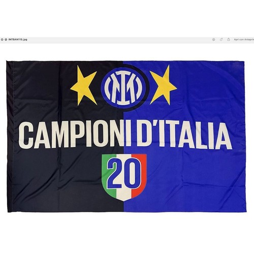 Bandiera inter originale - bandiera,
