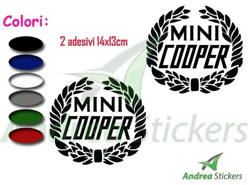 Mini cooper adesivi in - cooper,