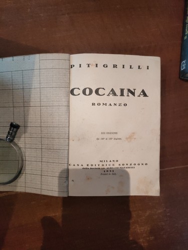 Pitigrilli cocaina romanzo - pitigrilli,