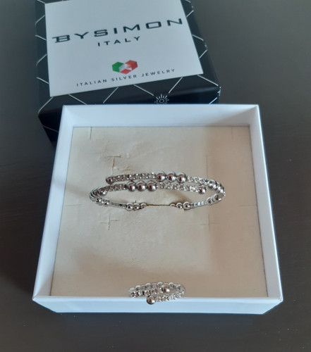 Bracciale anello molla - bracciale,