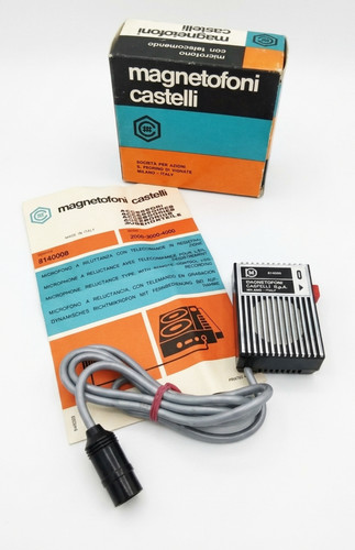 Magnetofono castelli microfono - magnetofono,