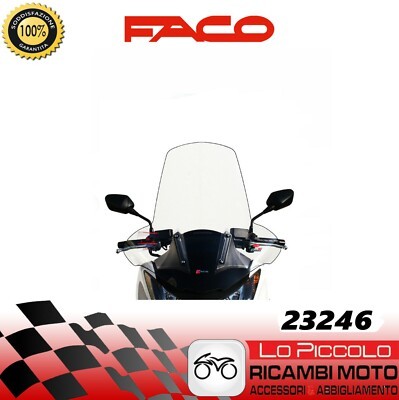 Schermo parabrezza trasparente - schermo,