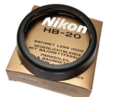 ★NIKON HB-20 LENS HOOD FOR AF ZOOM NIKKOR 28 mm-80 mm f/3.5-5.6D★
