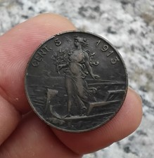 Regno D'italia Moneta 5 Centesimi 1913