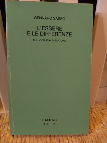 Gennaro sasso essere e - sasso, l'essere