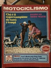 MOTOCICLISMO 1982 Agosto Moto Guzzi California 1000 Harley Davidson Classic 1340