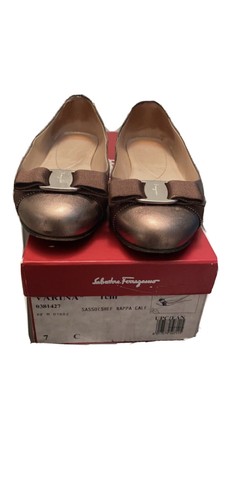 Ballerine ferragamo tg37 - ballerine,