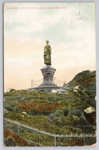 Statue burns highland - of, burns'