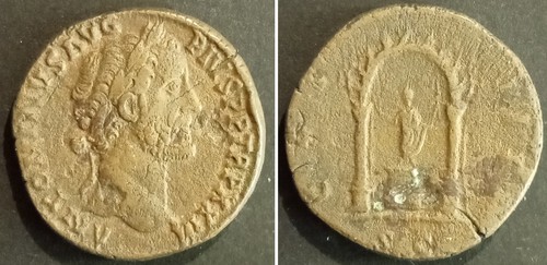 Antonino pio sesterzio cohen - antonino,