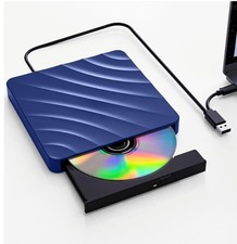Lettore CD DVD Esterno per PC: Masterizzatore DVD Esterno per PC Portatile,BLU