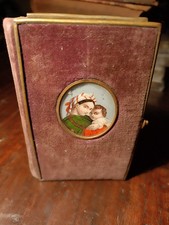 Libro di Preghiere con miniatura dipinta e chiusura Milano 1876