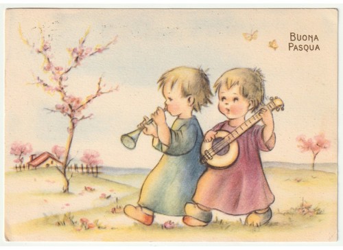 1955 primavera bambini - , musica