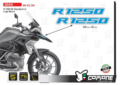 Adesivi becco moto bmw r - becco,