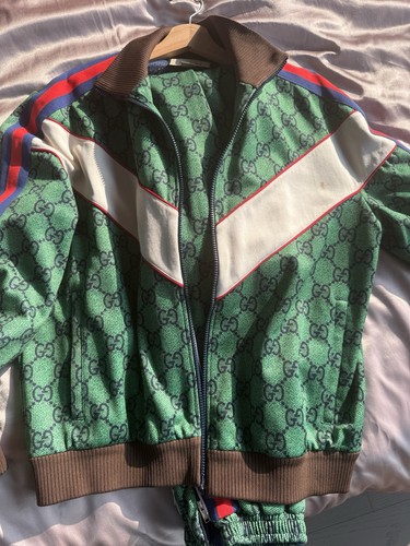 Giacca pantalone gucci verde - pantalone,