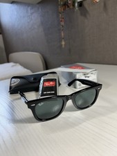 Ray-Ban Wayfarer RB2140 901 50-22 Occhiali da Sole - Nero/Grey