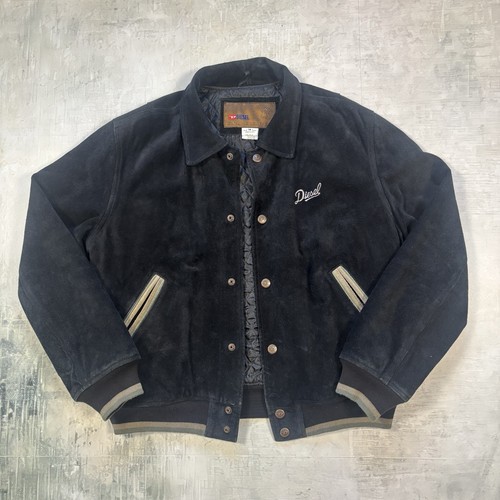 Giacca diesel suede varsity - diesel, m