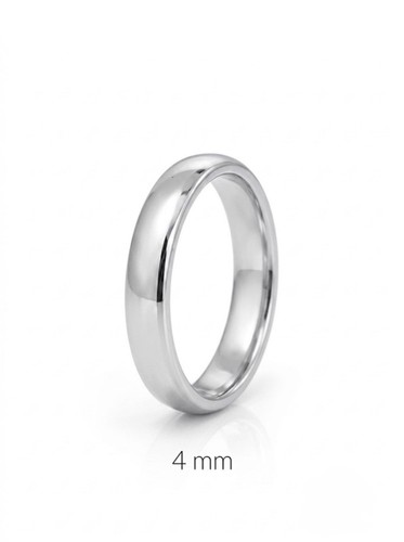Anello fascia placcato - a,