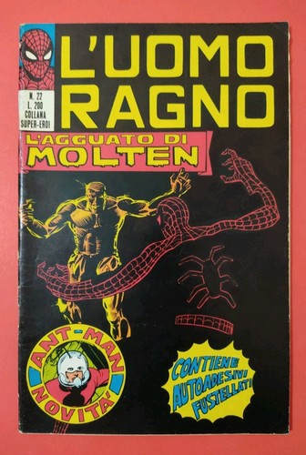 Uomo ragno 22 editoriale - l'uomo, n.22