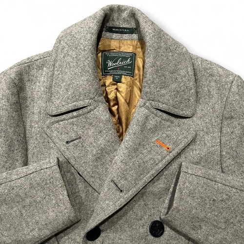 Woolrich peacoat uomo grigio - uomo, m