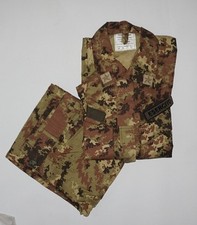 Italia UNIFORME COMPLETA Mimetica VEGETATA NUOVA in busta, Taglia 5a ( 50 )