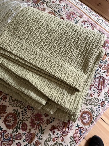 Copriletto frette lusso - copriletto, verde