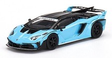 LAMBORGHINI Aventador GT EVO - LB-Silhouette FUNZIONA - blu bambino - Mini GT 1:64