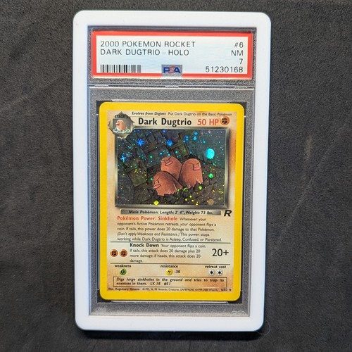 Pokemon dark dugtrio holo - dark, 6/82