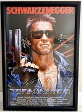 The Terminator Poster Signed