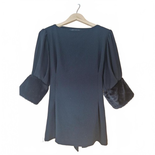 Zara top donna nero mezza - top,