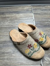 Fly Flot mules blue mesh