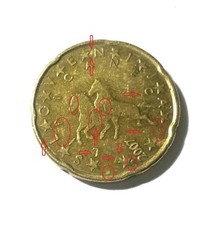 Moneta rara centesimi - rara,