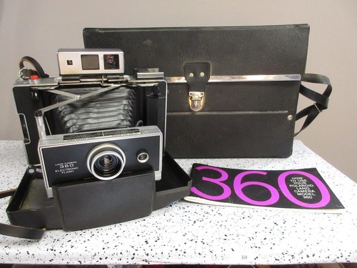 Polaroid land camera - land, con