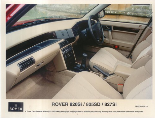 Rover 820si 825sd - rover, 827si