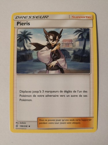 Carte pokémon pieris - carte,