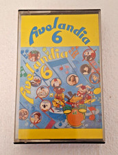 Cassetta Cristina D'Avena  Fivelandia 6 - MC Originale Five 50FM