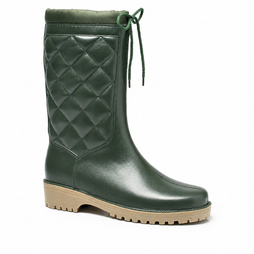 Stivali tronchetto pvc - stivali, verde