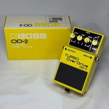 BOSS TURBO OVERDRIVE OD2 Pedale per chitarra effetti made in Japan raro vintage