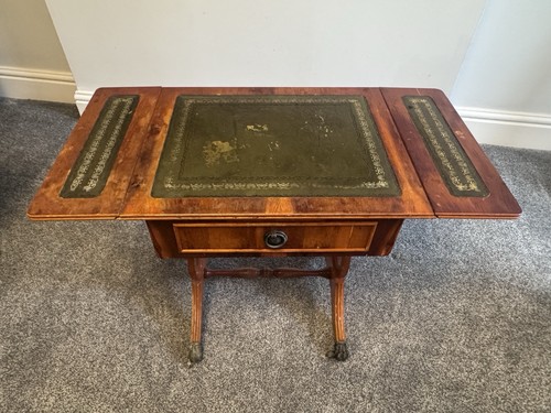 Tavolino doppio piano - , pelle