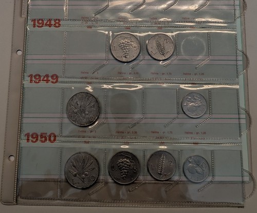Italia lotto pezzi da 10 - 8,