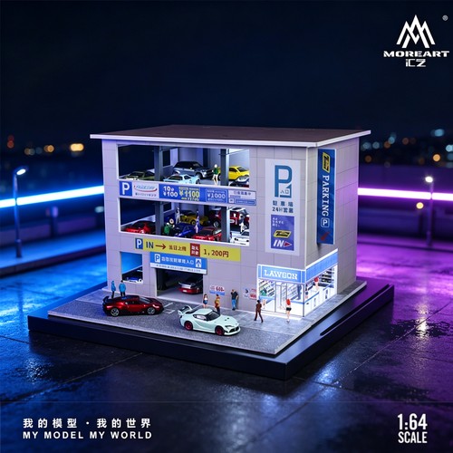 Diorama modello garage - de,