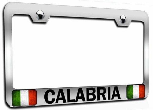 Telaio targa calabria - calabria, italia