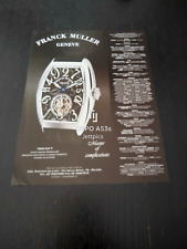 FRANCK MULLER GENEVE WATCH