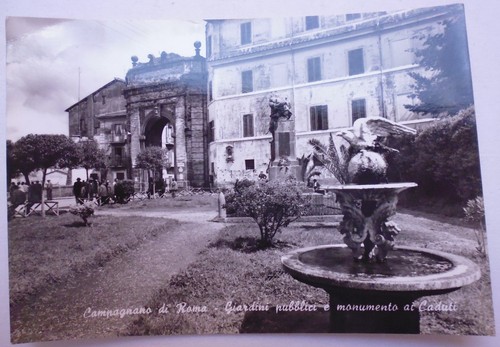 Cartolina campagnano roma - cartolina,