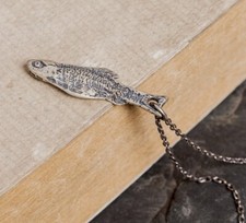 Ciondolo pesce I13 argento